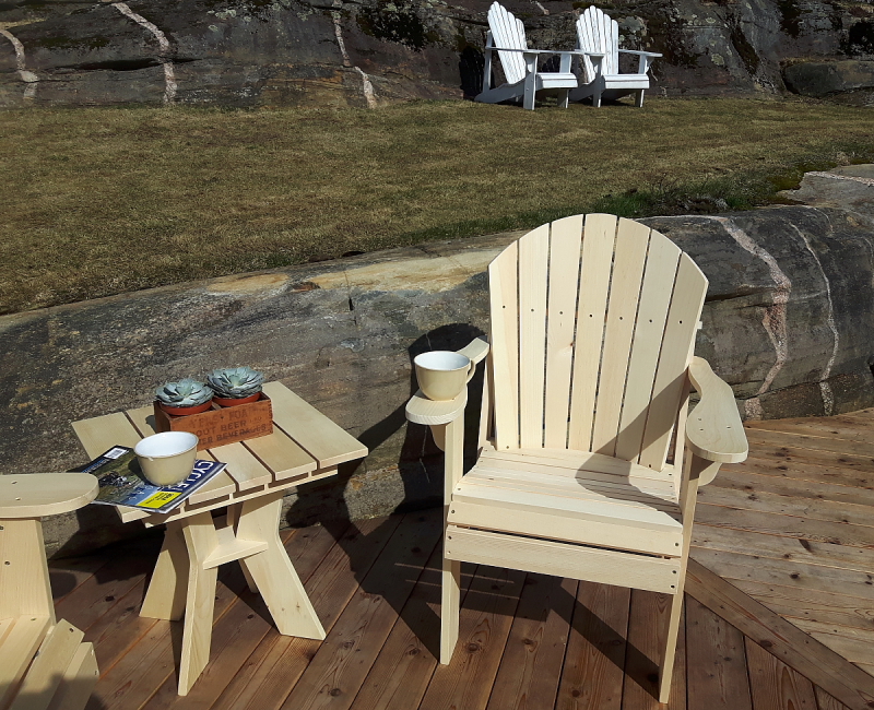 Adirondack Arm Chair Plans The Barley Harvest Woodworking