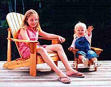 Pack of Adirondack Chair Plans (Adult,Youth,Junior,Child) - FULL SIZE