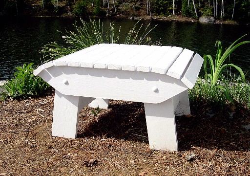 Adirondack Chair Footstool Plans