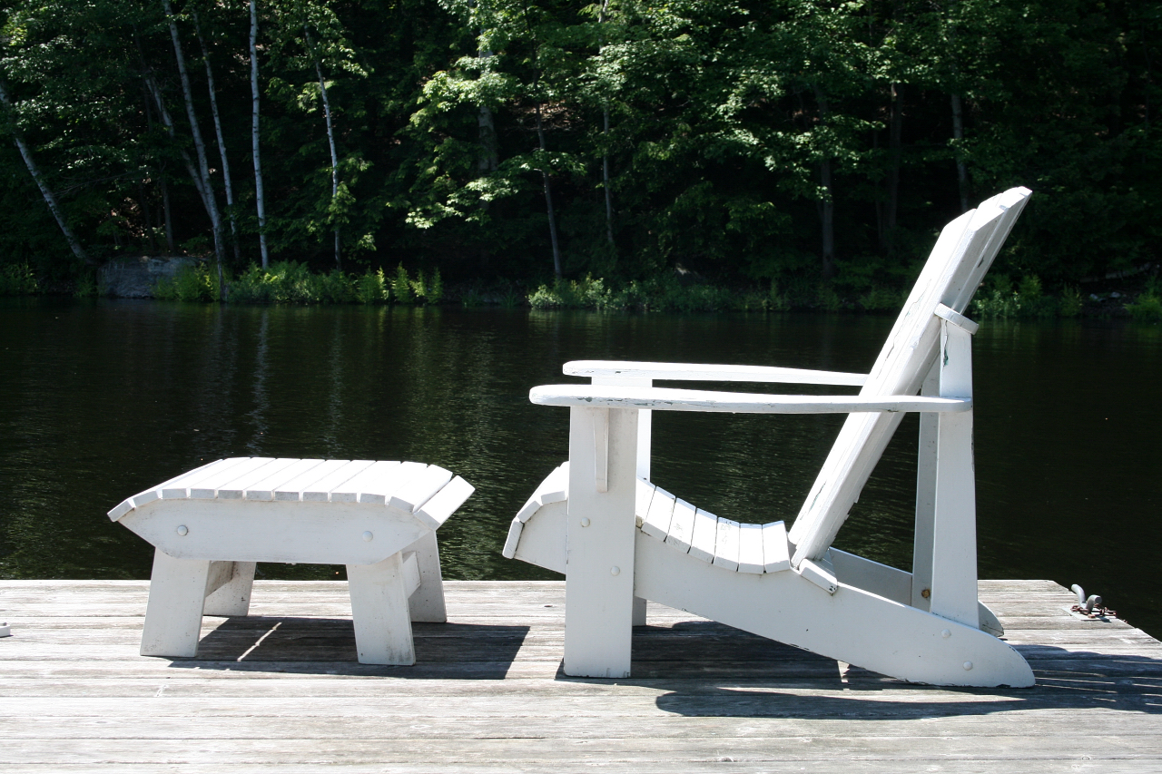 Details about Adirondack Chair &amp; Foot Stool Plans - FULL SIZE PAPER 