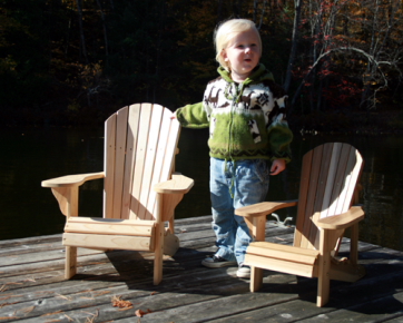 4 Pack of Adirondack Chair Plans (Adult,Youth,Junior,Child 